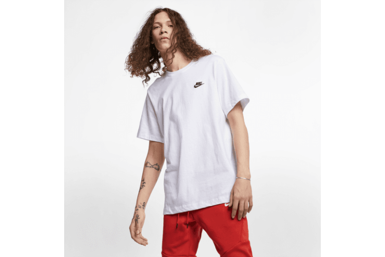 Nike Sportswear Club T-Shirt White