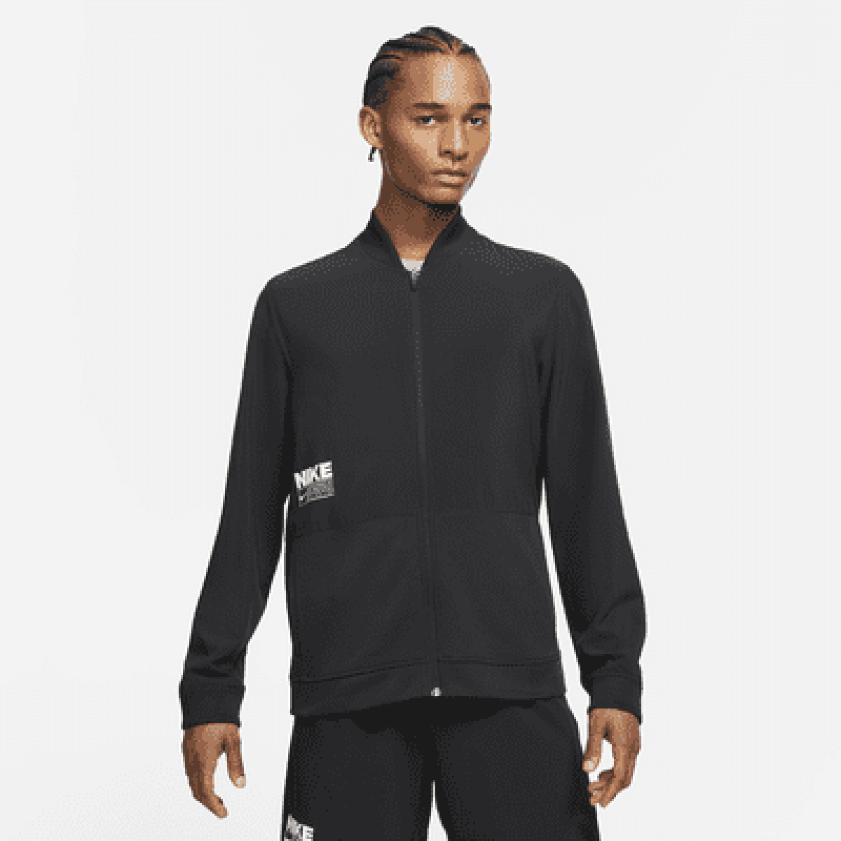 nike dri fit zip up jacket