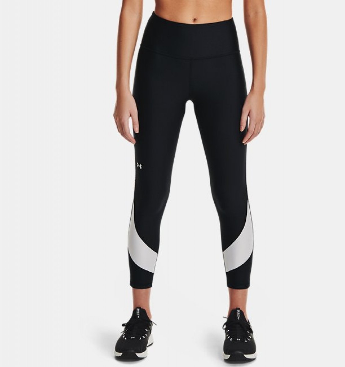 under armour logo waistband joggers in black