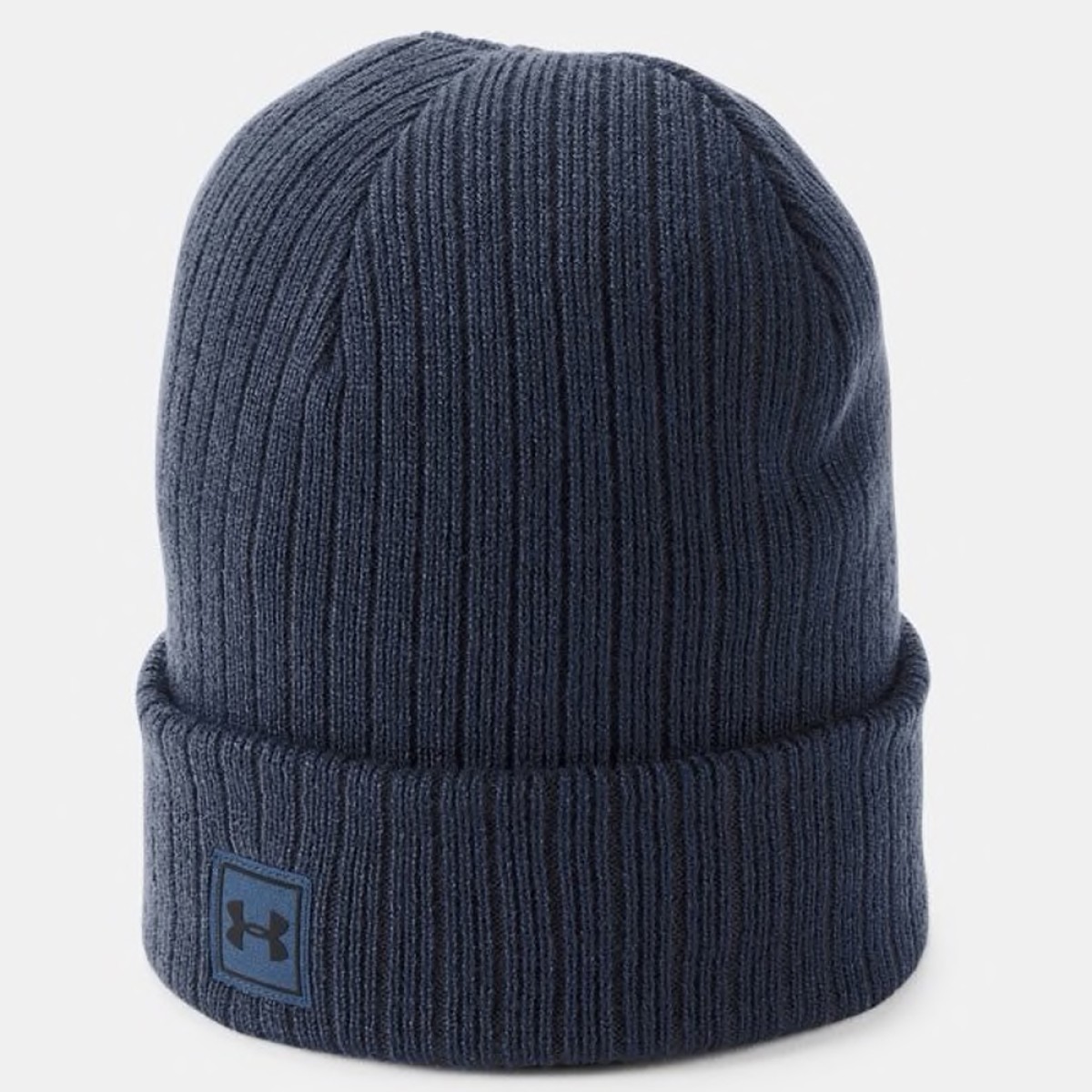 navy blue under armour beanie