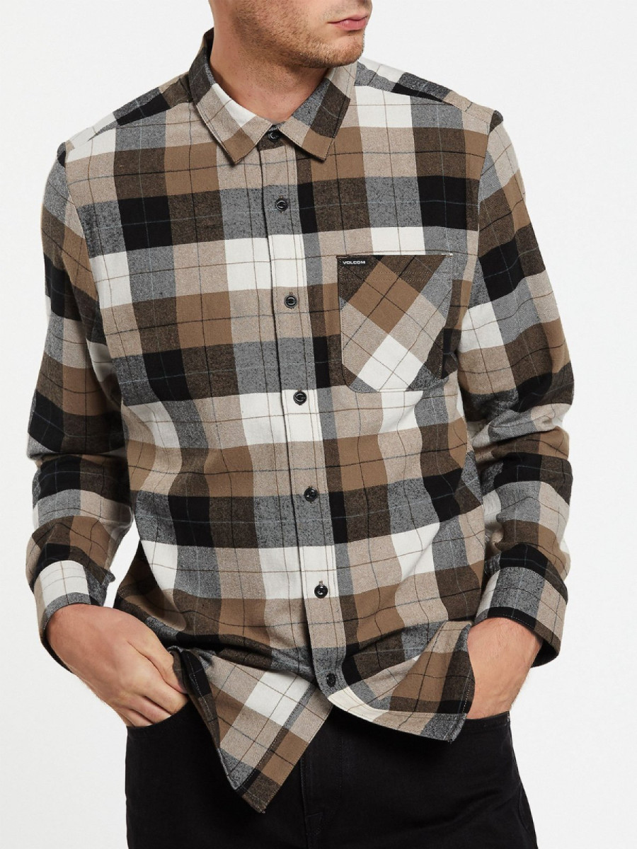 volcom caden plaid shirt