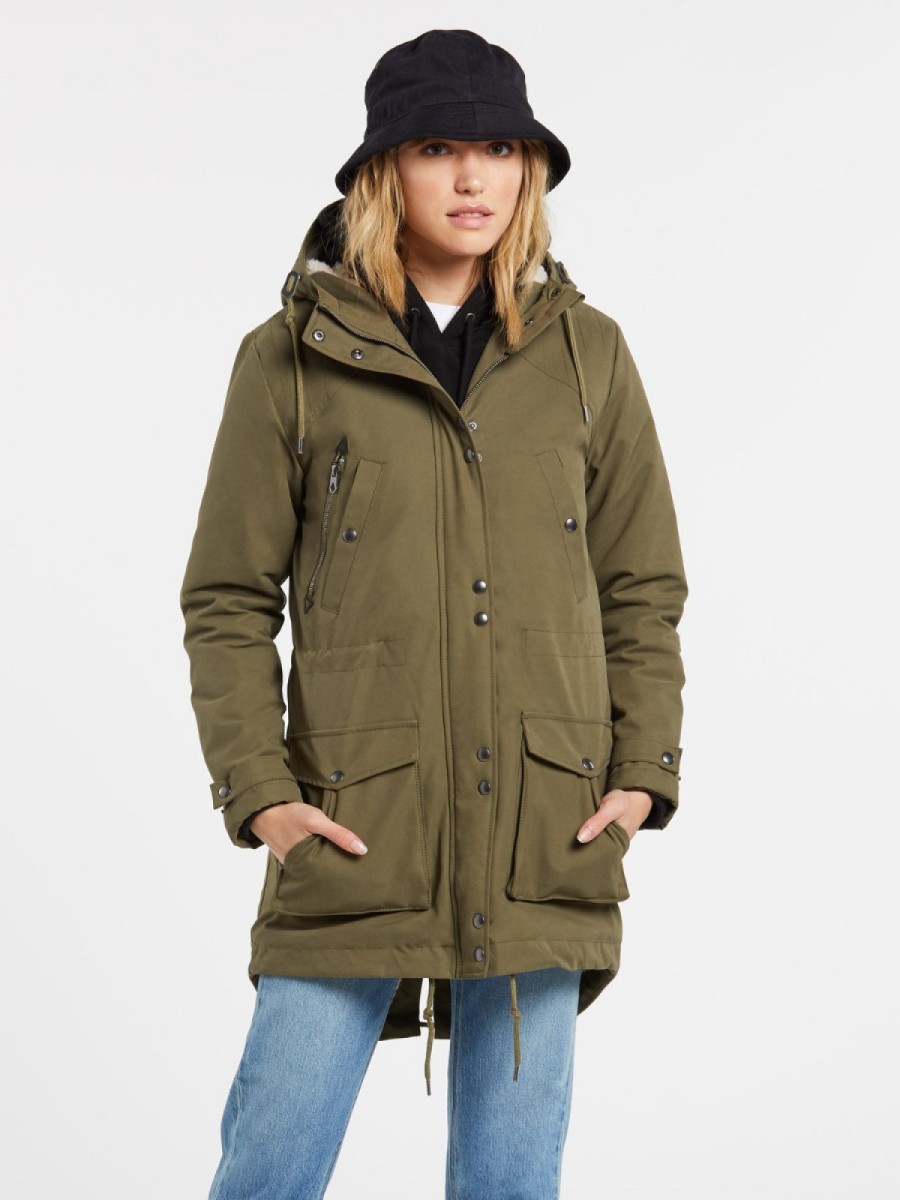 Volcom Juniors Walk On By Anorak Jacket 