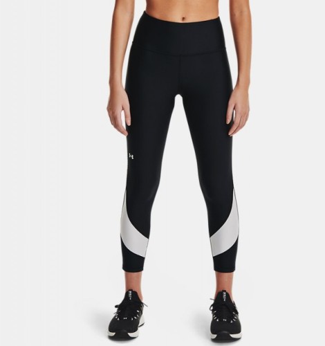 Under Armour HeatGear® Armour No-Slip Waistband Taped Ankle Leggings Black  HeatGear® Armour is our original performance baselayer—the one you put on  first and take off last. So we made it extra comfortable