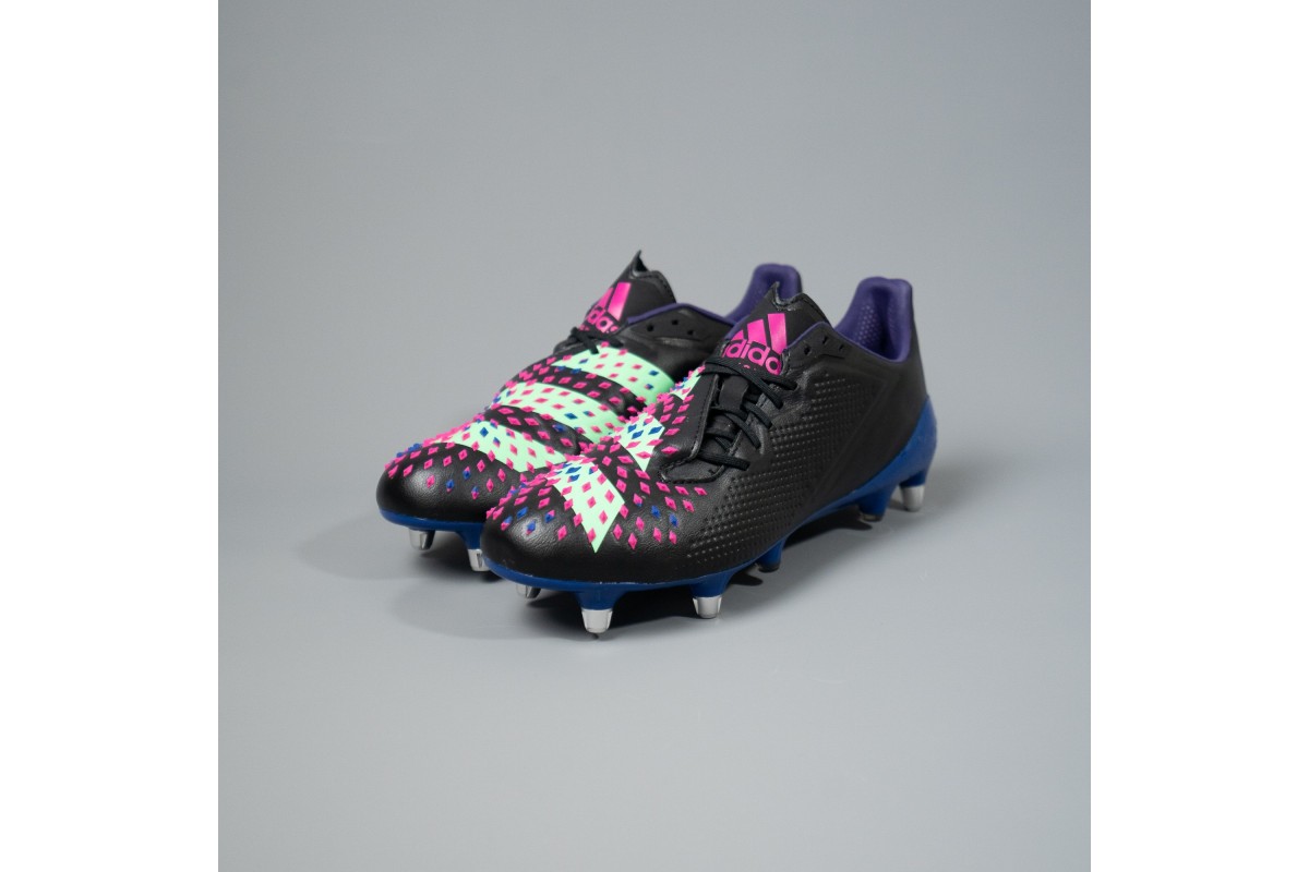 Repetido Excéntrico factible adidas Predator Malice (SG) Rugby Boots Black Perfect your kicks to control  the game. The strike zone on these adidas Predator Malice boots includes  rubber elements arranged and shaped to boost the
