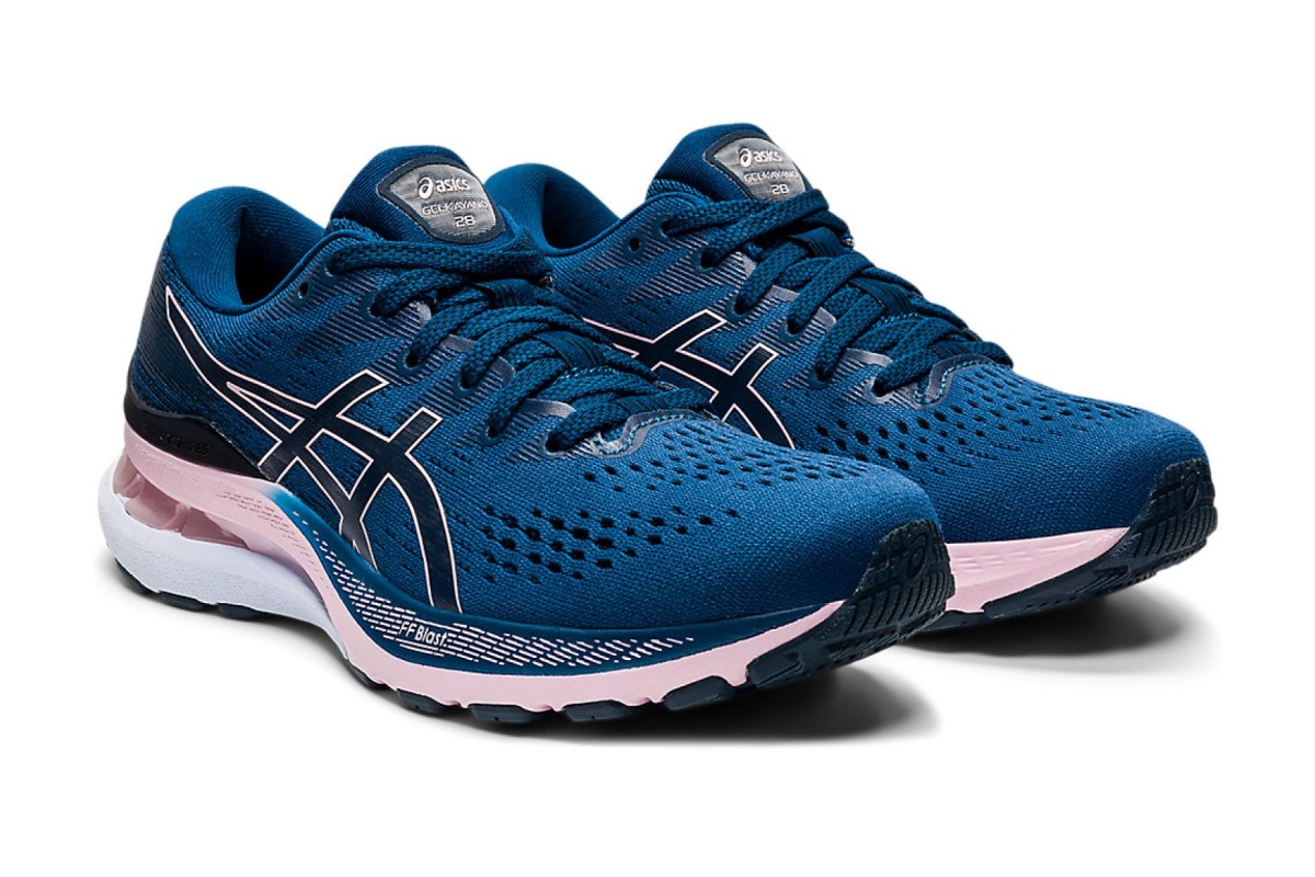 Asics GEL-KAYANO 28 Mako Blue / Barely Rose The GEL-KAYANO™ 28 shoe ...