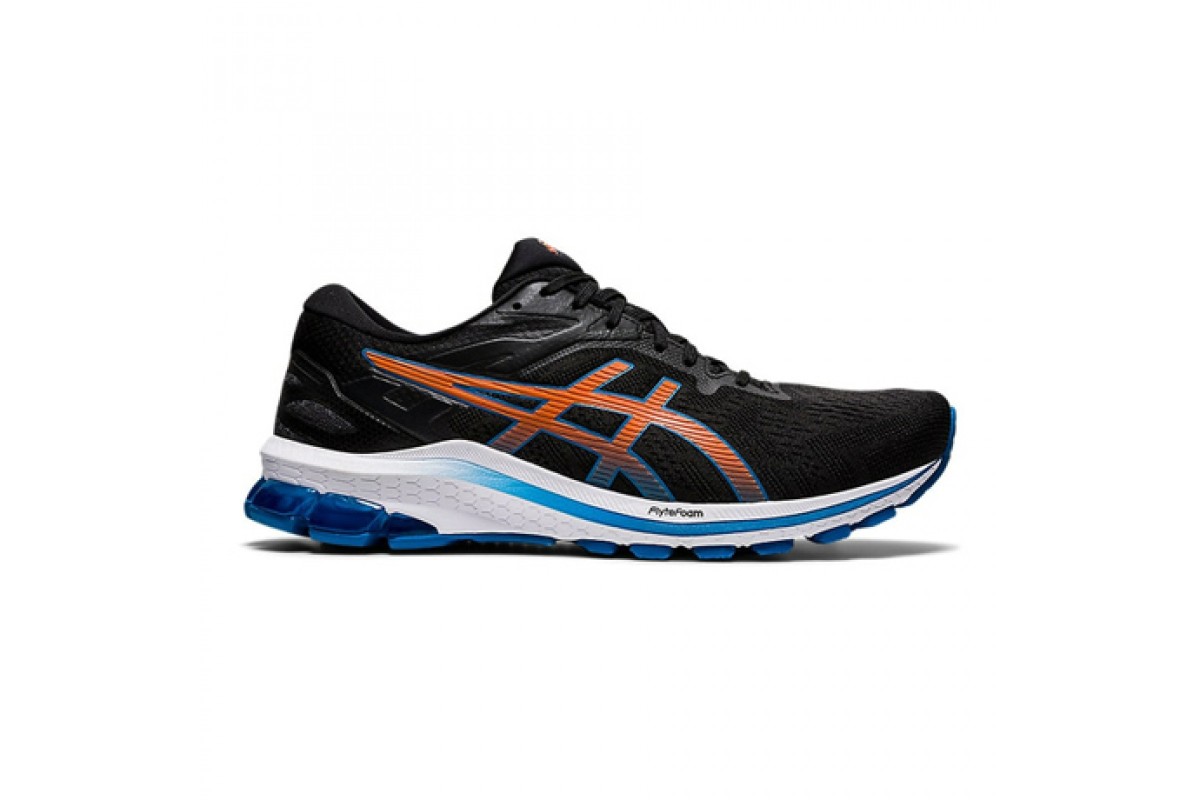 Asics GT 1000 10 Black Reborn Blue Whirlwind Sports