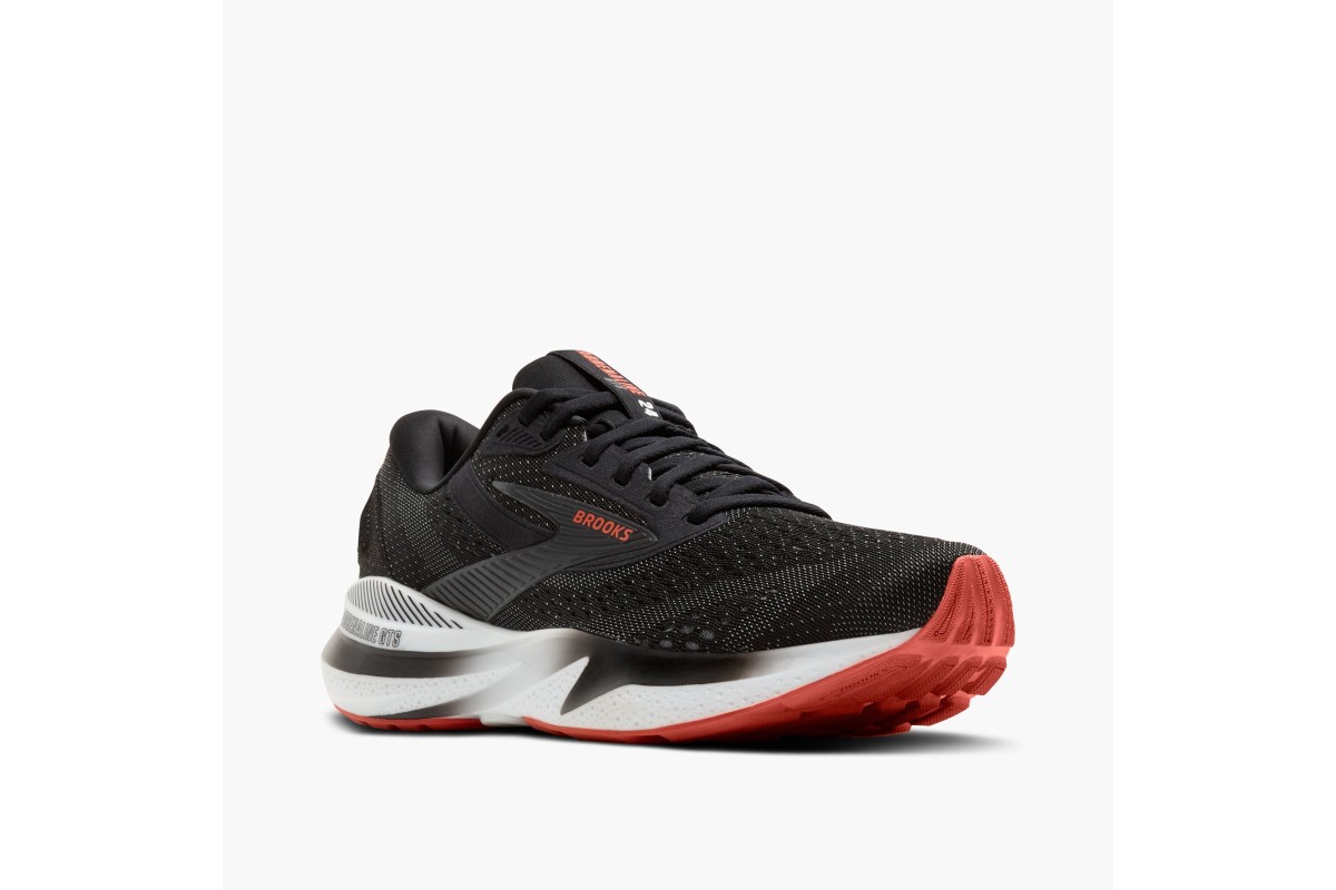 Brooks adrenaline black mens shop