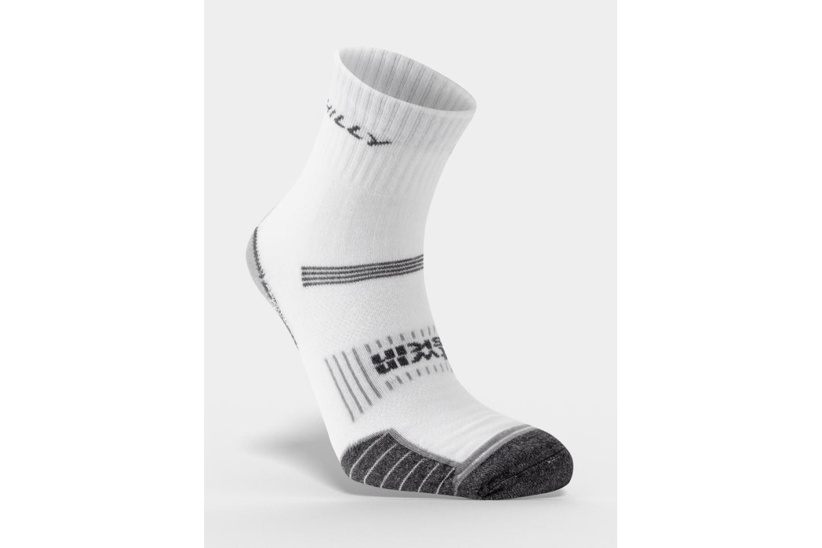 Hilly Twinskin Anklet Running Socks White / Grey Marl The fine inner ...
