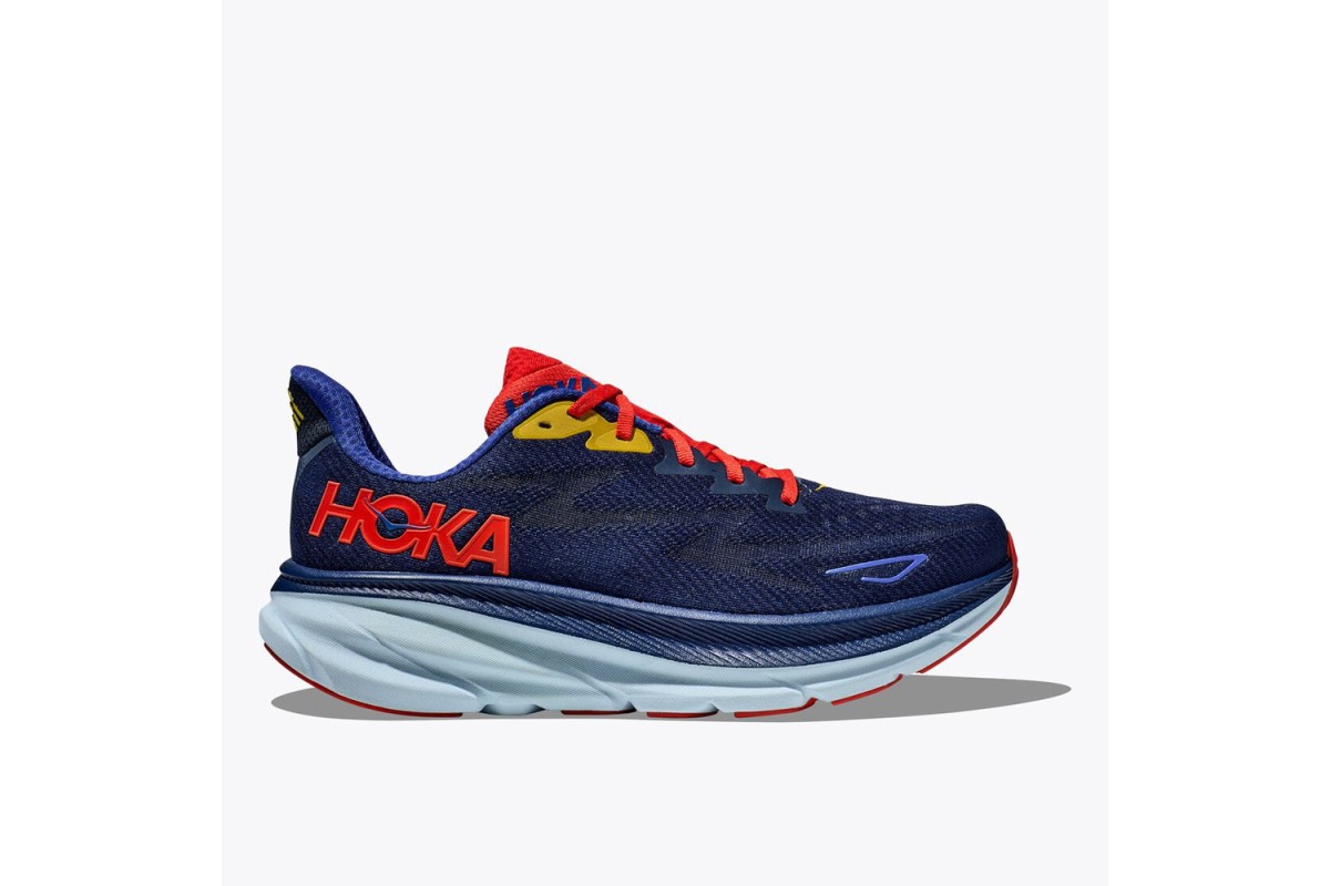 Hoka Clifton 9 Bellwether Blue / Dazzling Blue - Whirlwind Sports