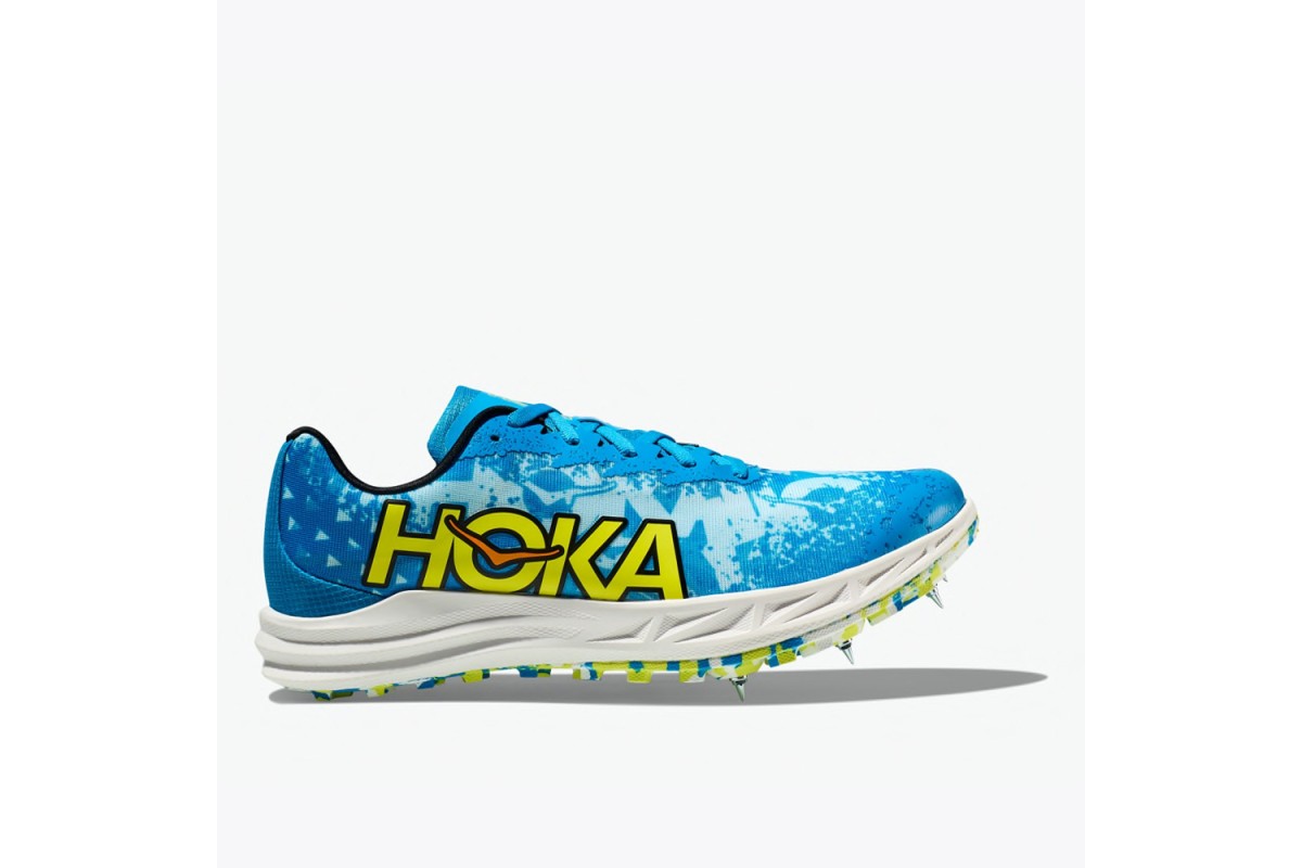 Hoka Crescendo XC Racing Spikes Dive Blue / Evening Primrose Built off ...