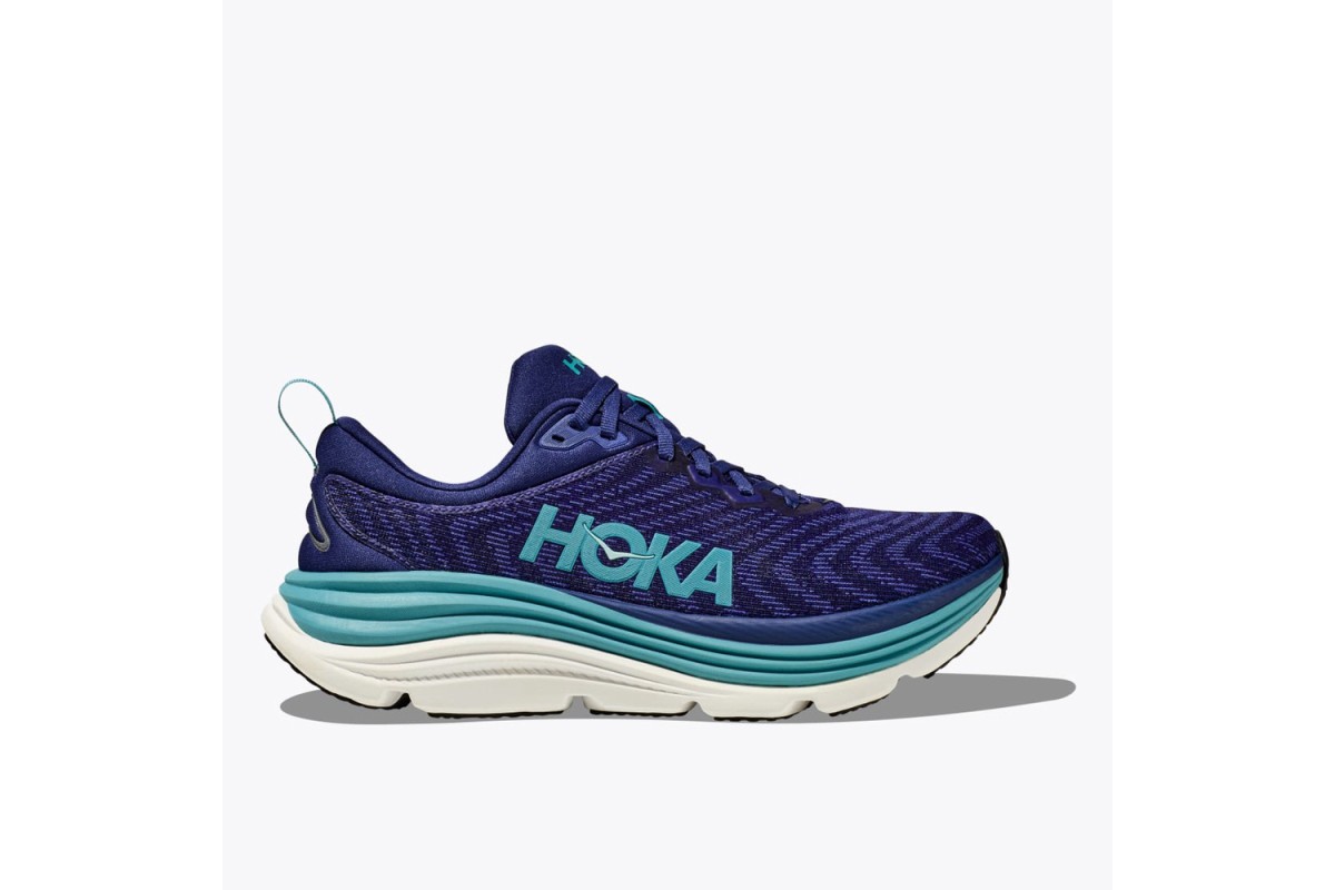 Hoka Gaviota 5 Bellwether Blue / Evening Sky Forget what you thought ...