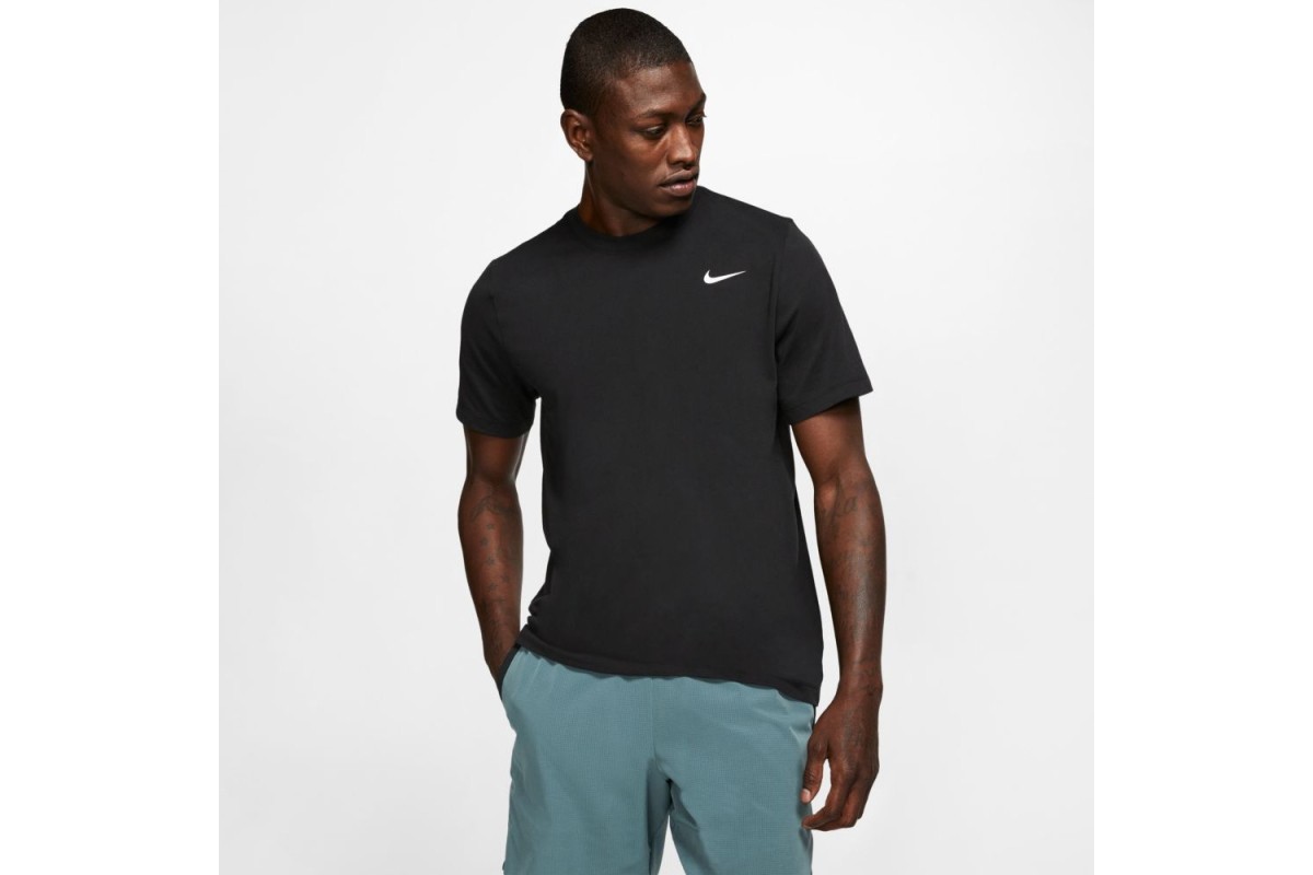 nike performance tee crew solid