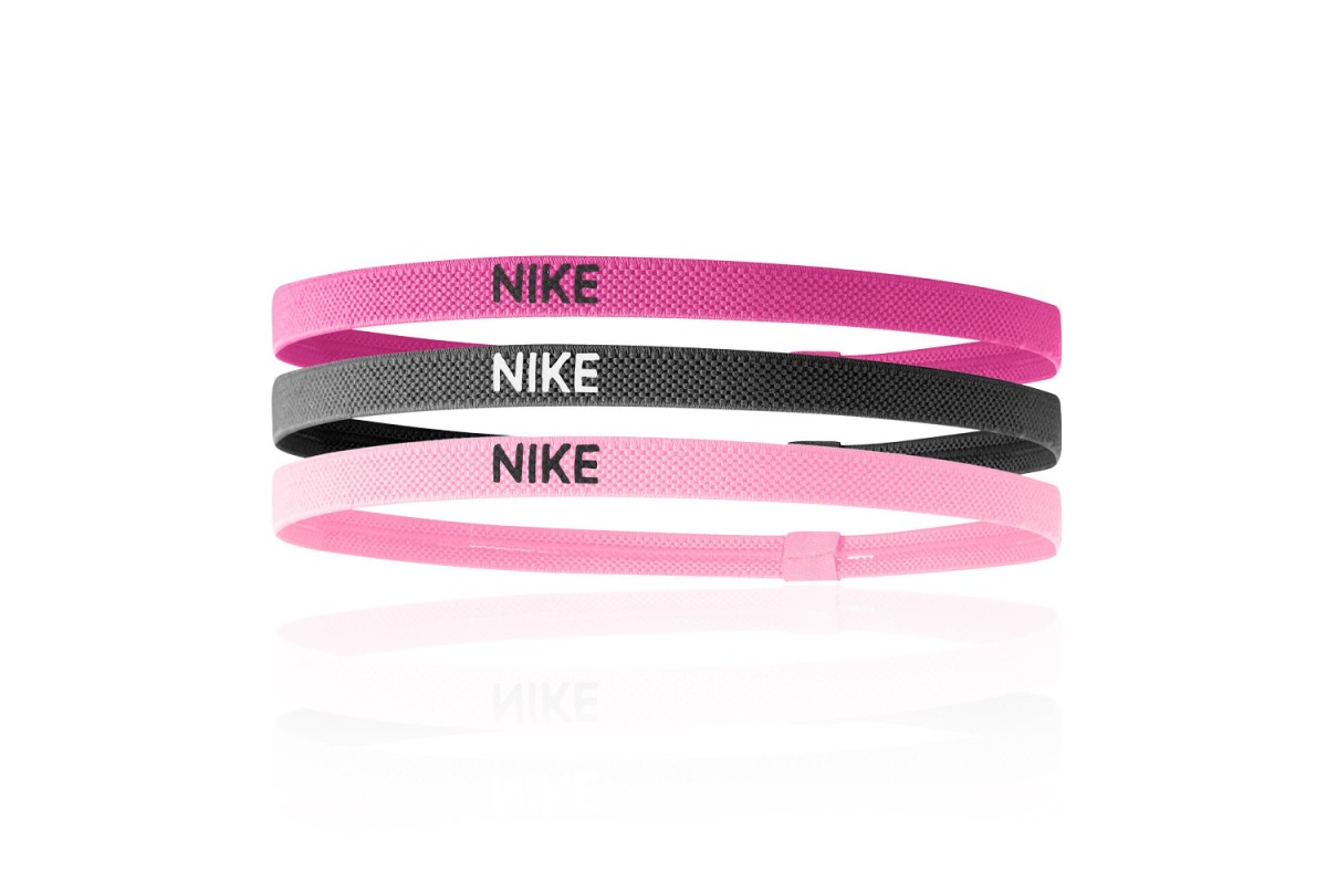 Nike Elastic Hairbands Pack Of 3 Designed to be extremely stretchy with ...