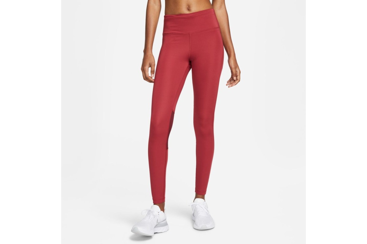 tirsdag naturpark Ambient Nike Epic Fast Mid-Rise Leggings Pomegranate Keep running with the Nike  Epic Fast Mid-rise Leggings. Stretchy polyester blend supports your moves,  while mesh panels at the back of the knees give cool
