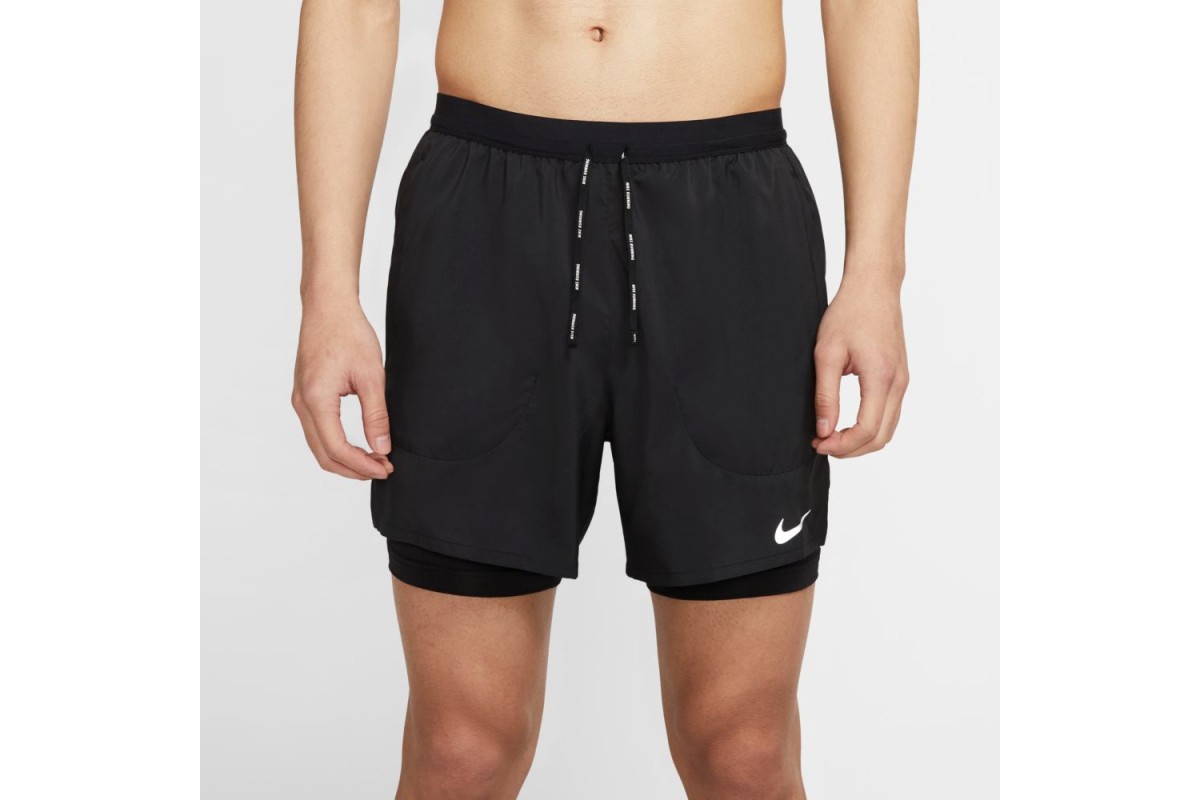 Nike Flex Stride 5 2-in-1 Shorts Black