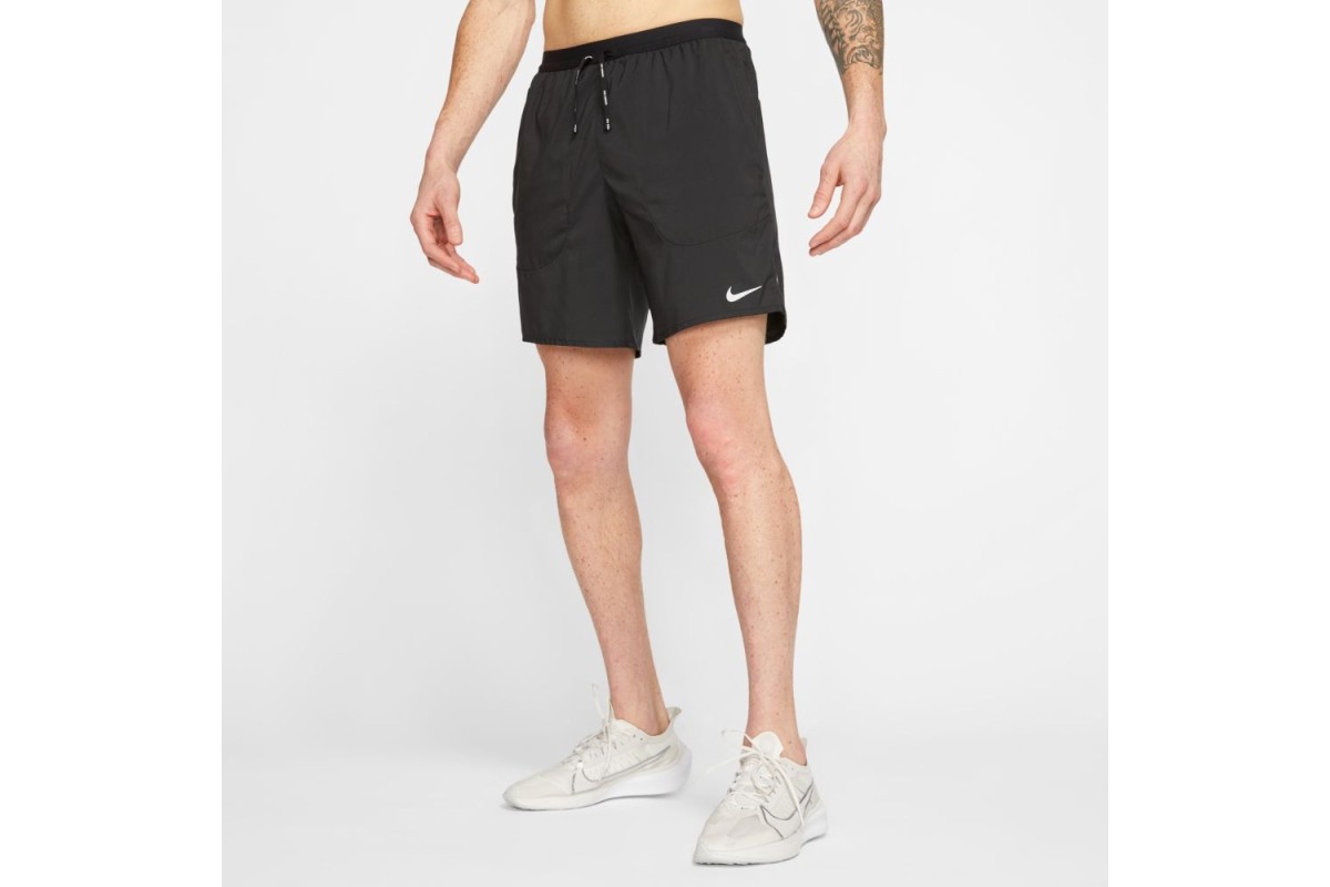 Nike Flex Stride 7 Brief Running Shorts Black