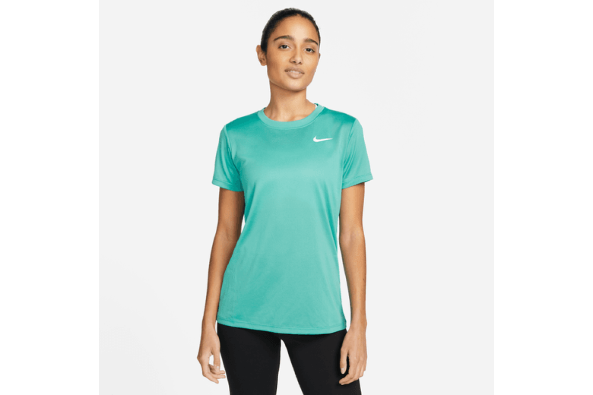 Nike Dri-FIT Legend T-Shirt The Nike Dri-FIT Legend is made with lightweight, sweat-wicking fabric with an anti-odor finish that helps keep you dry and comfortable from your first stretch well into
