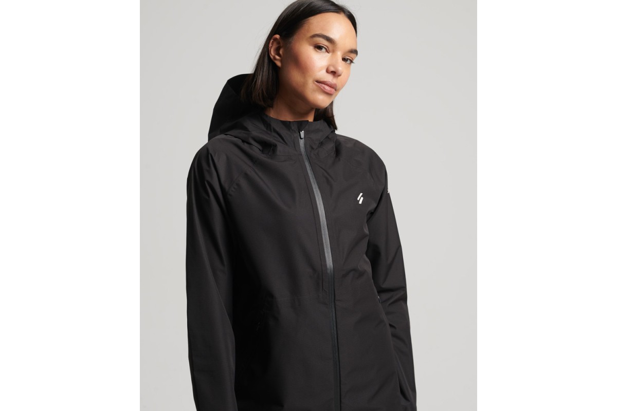 SuperDry Waterproof Jacket Black 