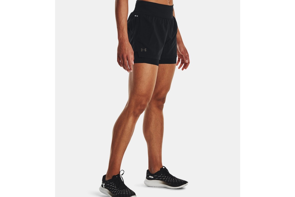 Under Armour Run Stamina 2-in-1 Shorts Once you run with UA Speedpocket  bottoms, you'll wonder how you ever ran without them. The pocket expands to  hold even a plus-sized phone, keeps it