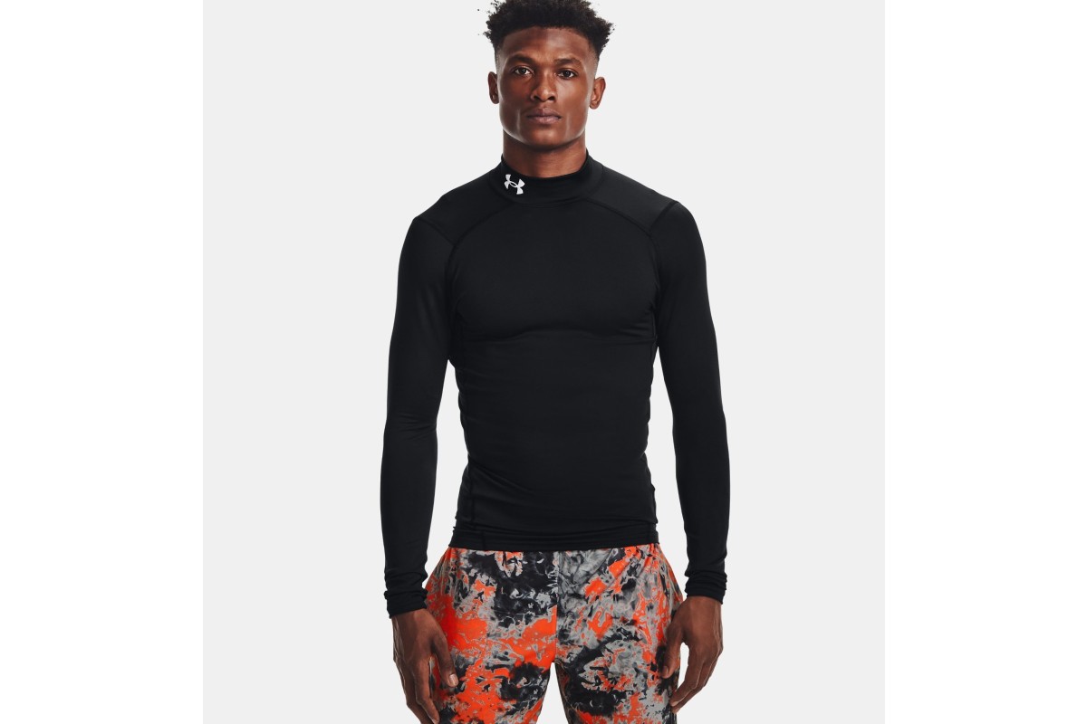 Under Armour ColdGear Compression Mock We all hate it. That distracted you get when you're out in cold. That's why, we built a baselayer that keeps you warm and