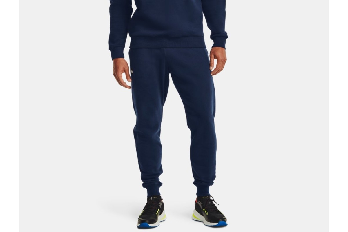 Under Armour Rival Fleece Joggers Academy Blue / Onyx White - Whirlwind  Sports