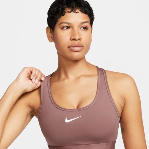 Nike Swoosh Non-Padded Sports Bra Light Armory Blue / White Find