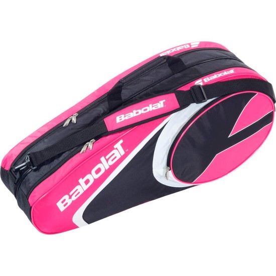 Babolat Club Line 6 Racket Tennis Bag Pink