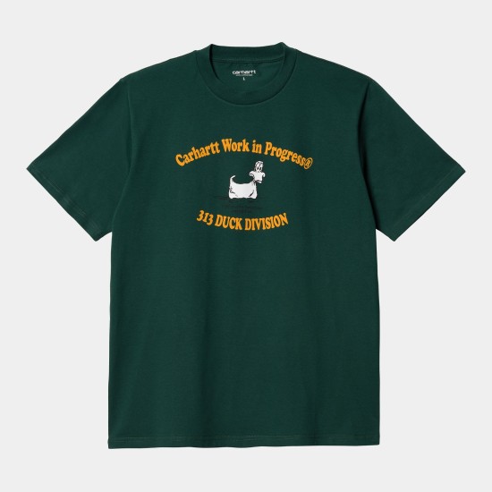 Carhartt WIP 313 Duckdivision T-Shirt Hedge Green