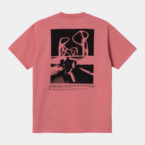 Carhartt WIP Structures T-Shirt Rothko Pink