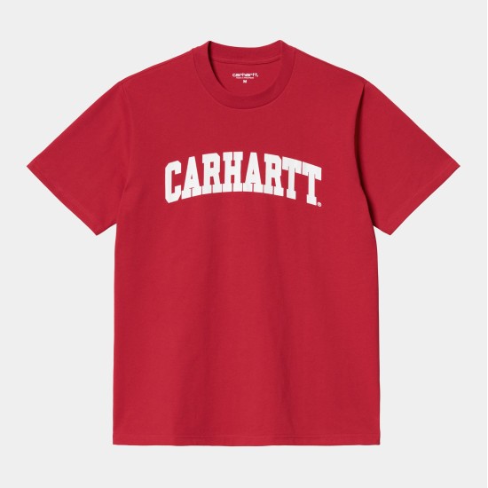 Carhartt WIP University T-Shirt Cornel / White