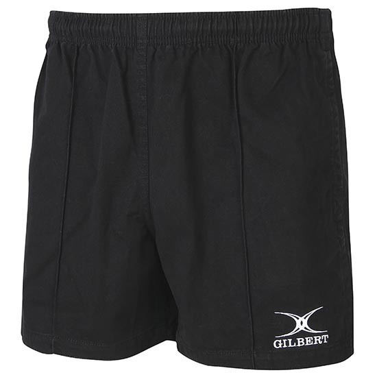 Gilbert Kiwi Adult Rugby Shorts Black
