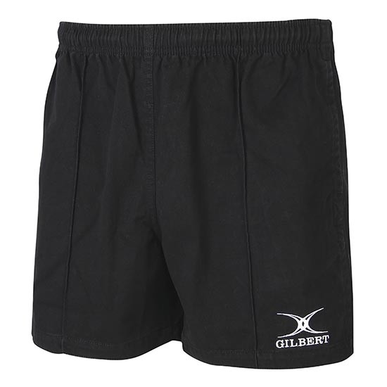 Gilbert Kiwi Junior Rugby Shorts Black