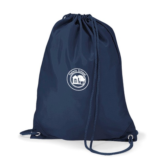 Halwin Primary School Gym Bag Navy Blue