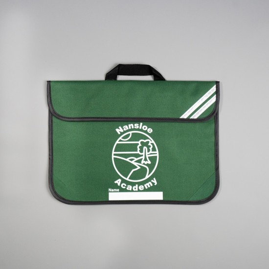 Nansloe Academy Book Bag Green