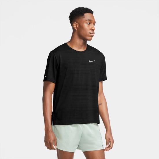 Nike Dri-FIT Miler Running Top Black