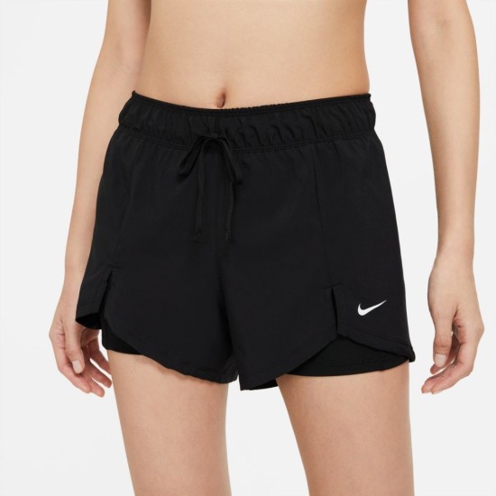 Nike Flex Essential 2-in-1 Shorts Black / Black / White