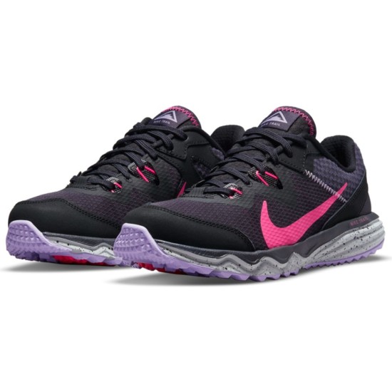 Nike Juniper Trail Shoes Black / Hyper Pink - Cave Purple - Lilac