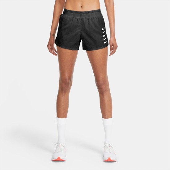 Nike Multi Swoosh Running Shorts Black / White