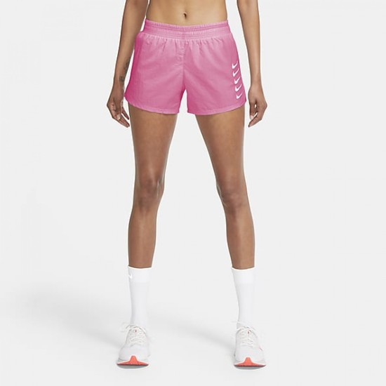 Nike Multi Swoosh Running Shorts Pink