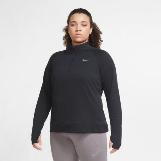 Nike Pacer Half-Zip Running Top Black