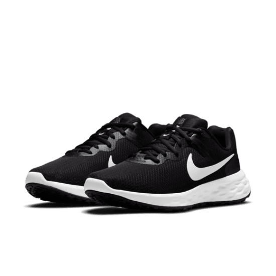 Nike Revolution 6 Next Nature Black / White - Iron Grey
