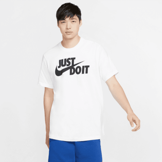 Nike Sportswear Just Do It T-Shirt White
