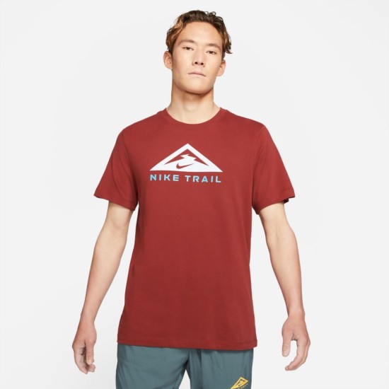 Nike Trail Dri-FIT T-Shirt Dark Cayenne Red