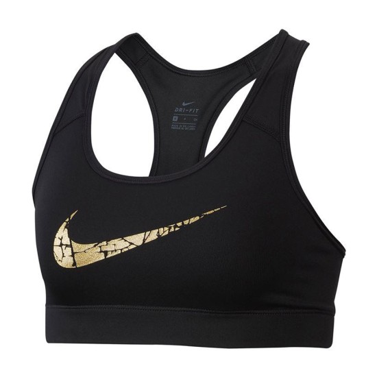 Nike Victory Sports Bra Black / Metallic Gold