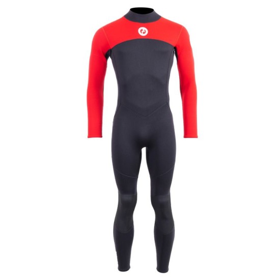 Two Bare Feet Thunderclap 2.5mm Mens Wetsuit (Red / Black)