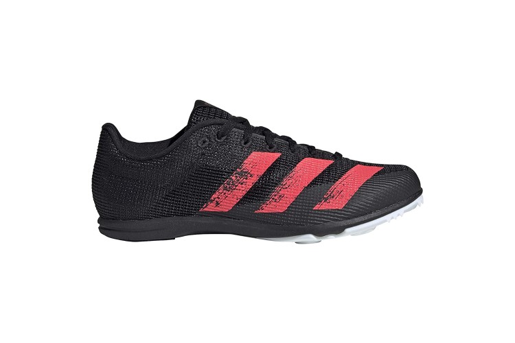 adidas allroundstar Junior Running Spikes Black / Red