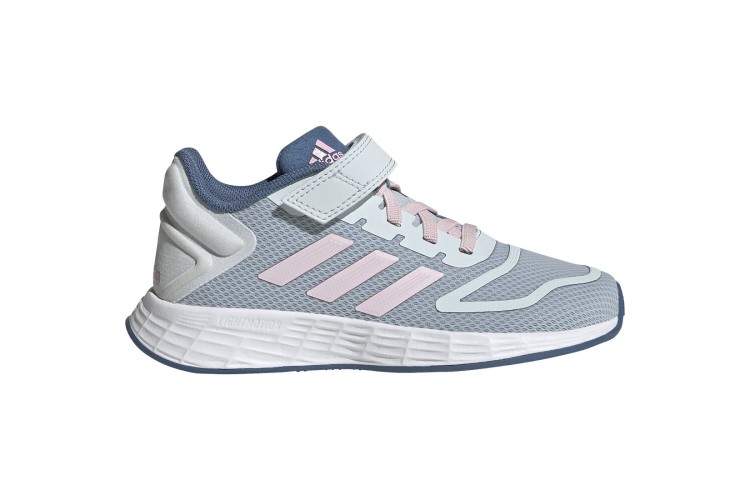 adidas Duramo 10 Junior Trainers Blue Tint / Pink