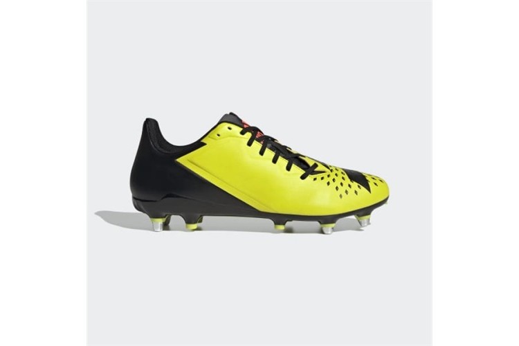 adidas Malice (SG) Rugby Boots Acid Yellow / Black / Solar Red