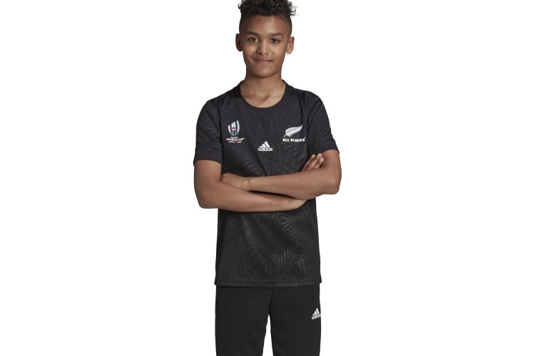 adidas New Zealand Kids All Blacks World Cup Jersey