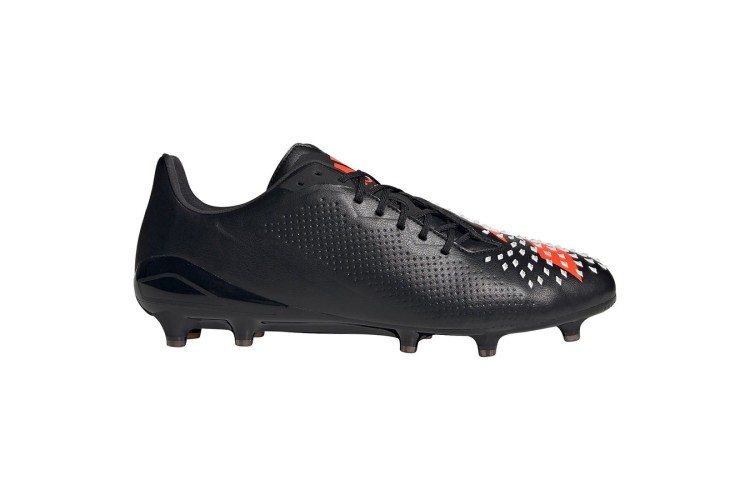 adidas Predator Malice (FG) Rugby Boots Black / Red / White